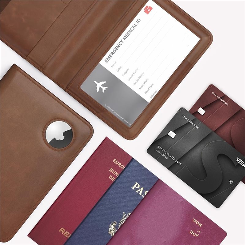 ABRT-Passport Holder With RFID - Leather Passport Cover recension och pris