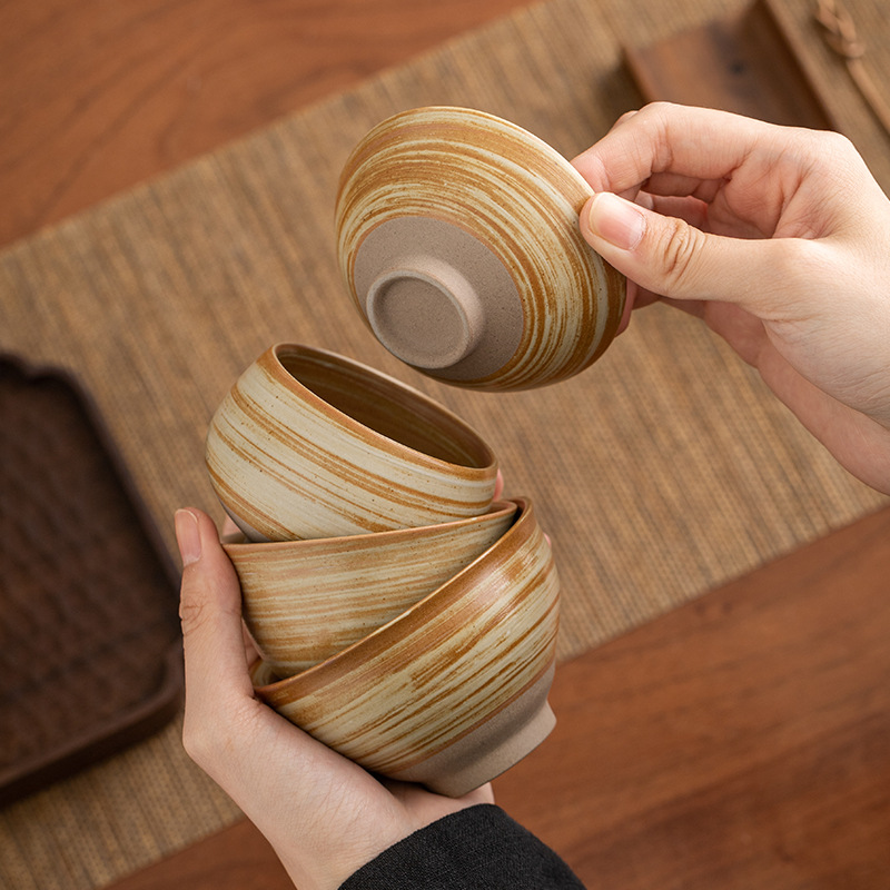 Vintage Espresso Cup with Nich - Handmade Ceramic Mug recension och pris