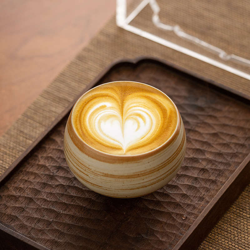 Vintage Espresso Cup with Nich - Handmade Ceramic Mug recension och pris