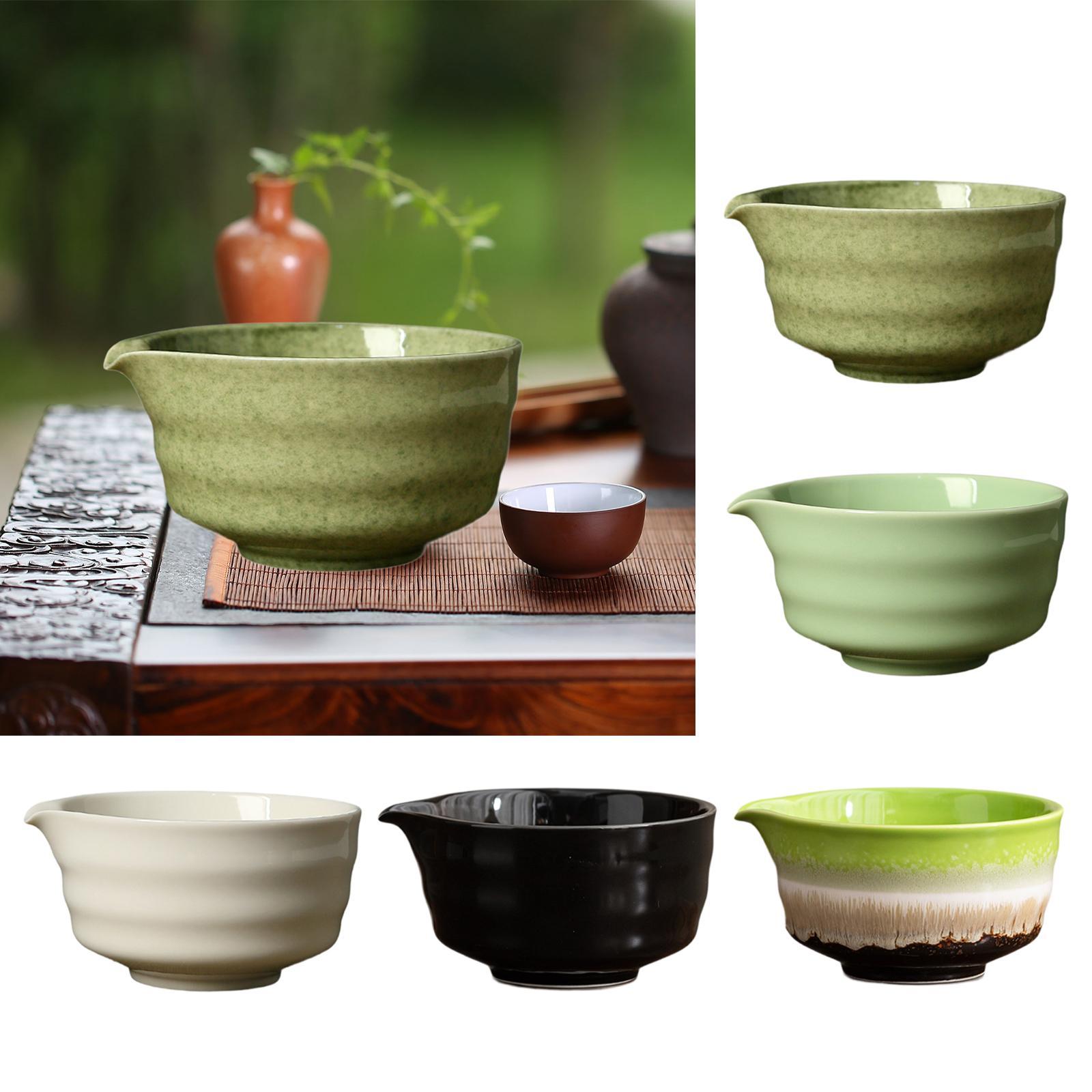 Ceramic Matcha Bowl with Spout - Handmade Ceramic Mug recension och pris