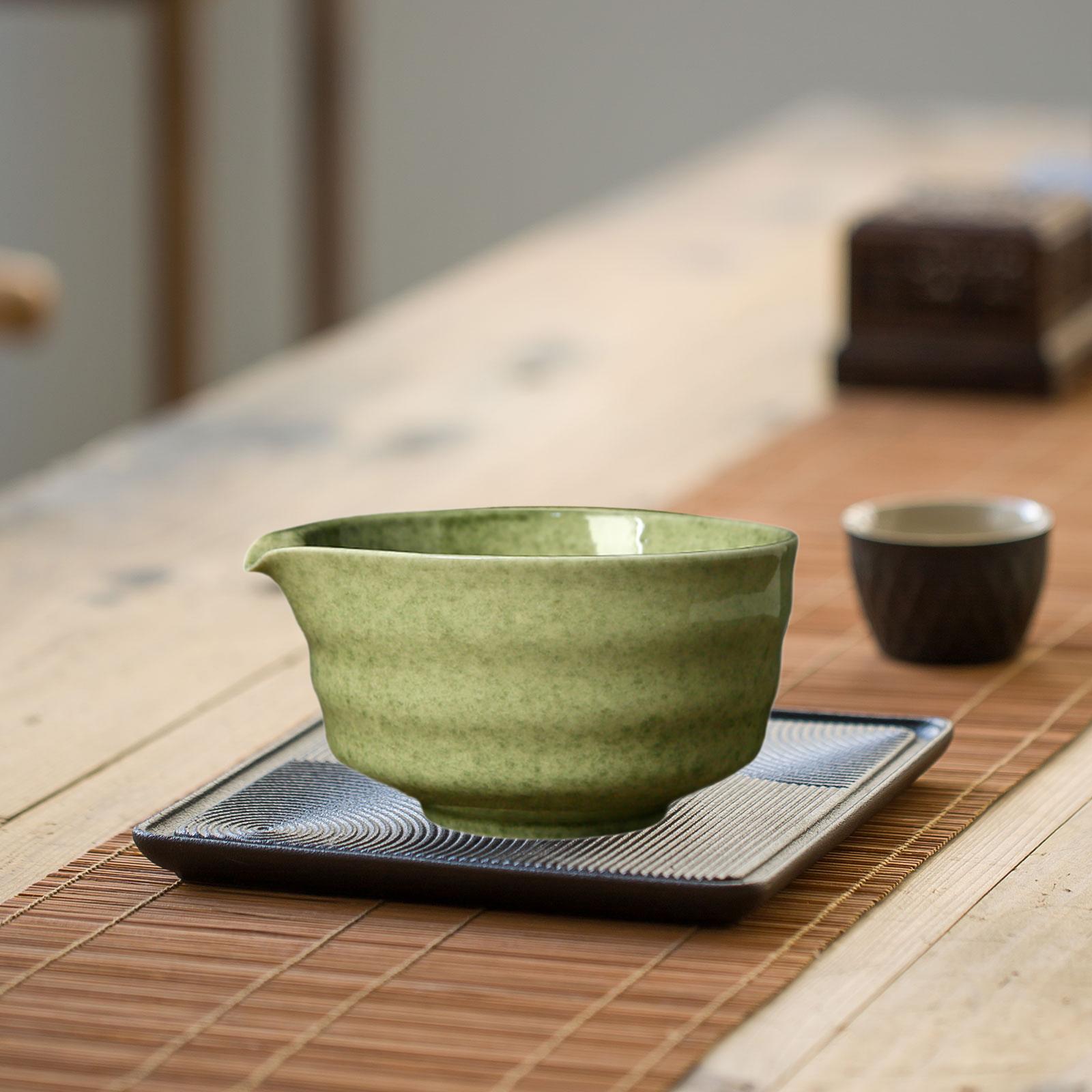 Ceramic Matcha Bowl with Spout - Handmade Ceramic Mug recension och pris