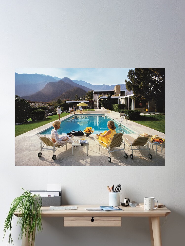 Retro Poolside Host Luxury Lif - Luxury Lifestyle Picture recension och pris