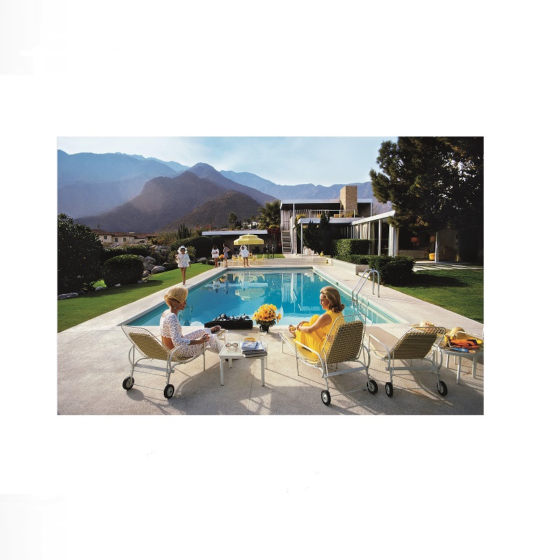 Retro Poolside Host Luxury Lif - Luxury Lifestyle Picture recension och pris