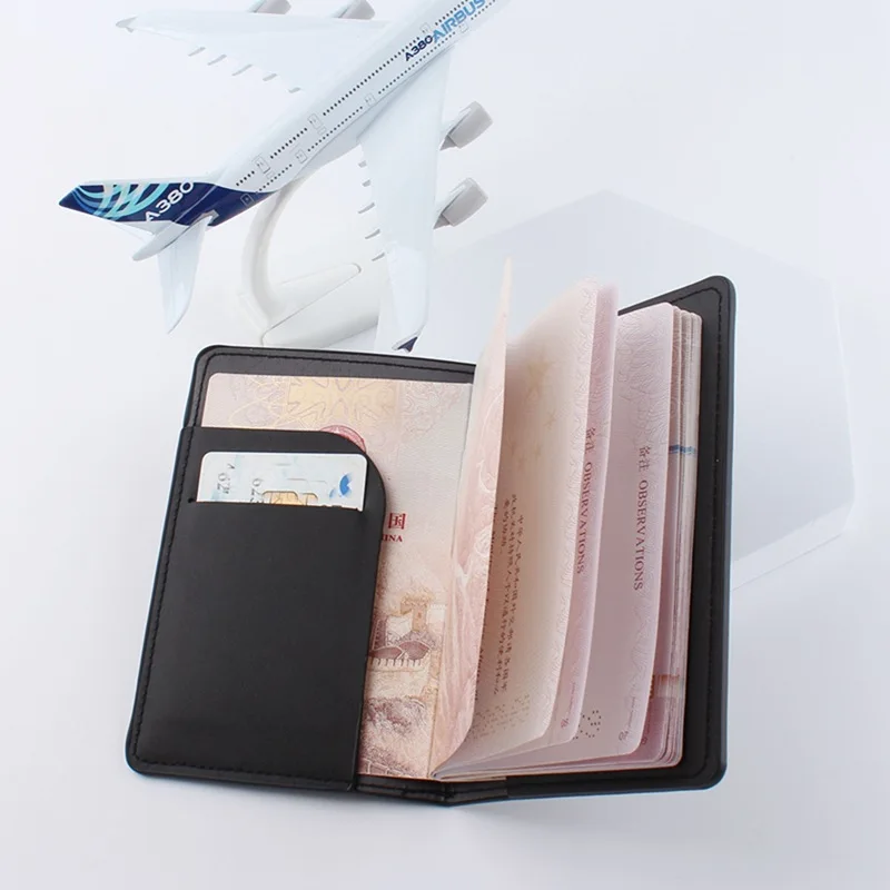 Simple Fashion Passport Holder - Leather Passport Cover recension och pris