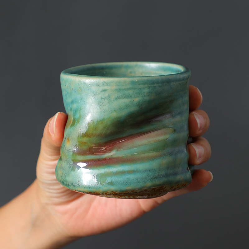 Stoneware Espresso Cups Vintag - Handmade Ceramic Mug recension och pris