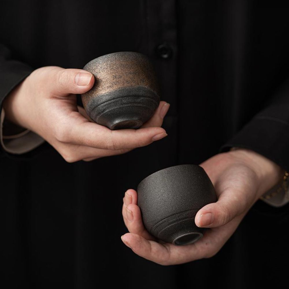 Kung Fu Tea Set Japanese Stone - Handmade Ceramic Mug recension och pris