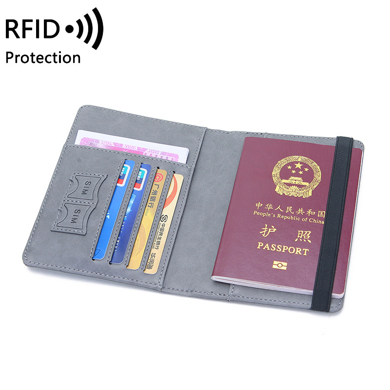 Unisex PU Leather Passport Hol - Leather Passport Cover recension och pris