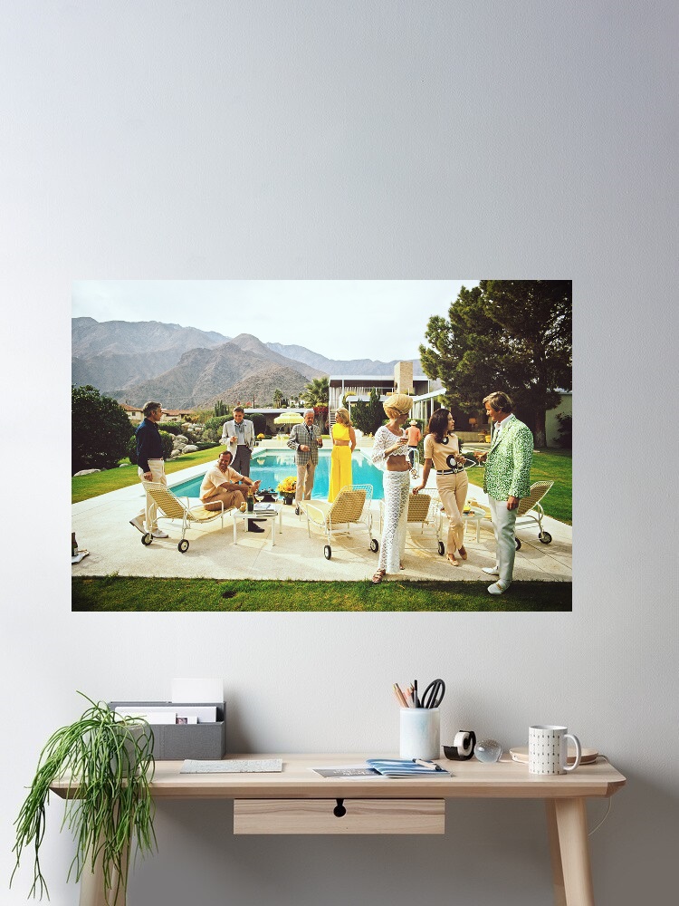 Retro Poolside Host Luxury Lif - Luxury Lifestyle Picture recension och pris