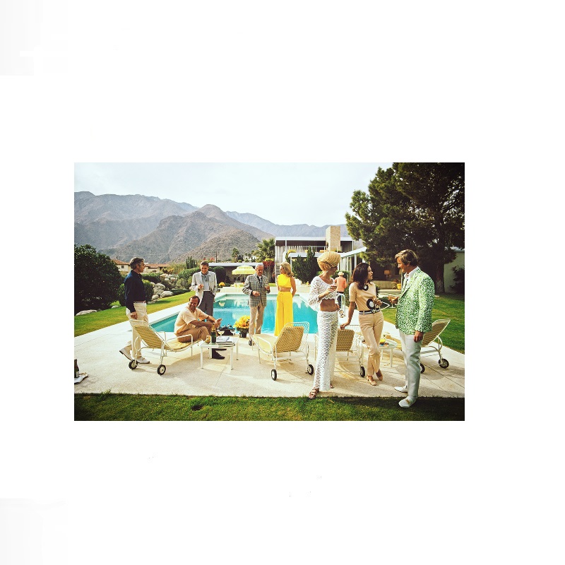 Retro Poolside Host Luxury Lif - Luxury Lifestyle Picture recension och pris