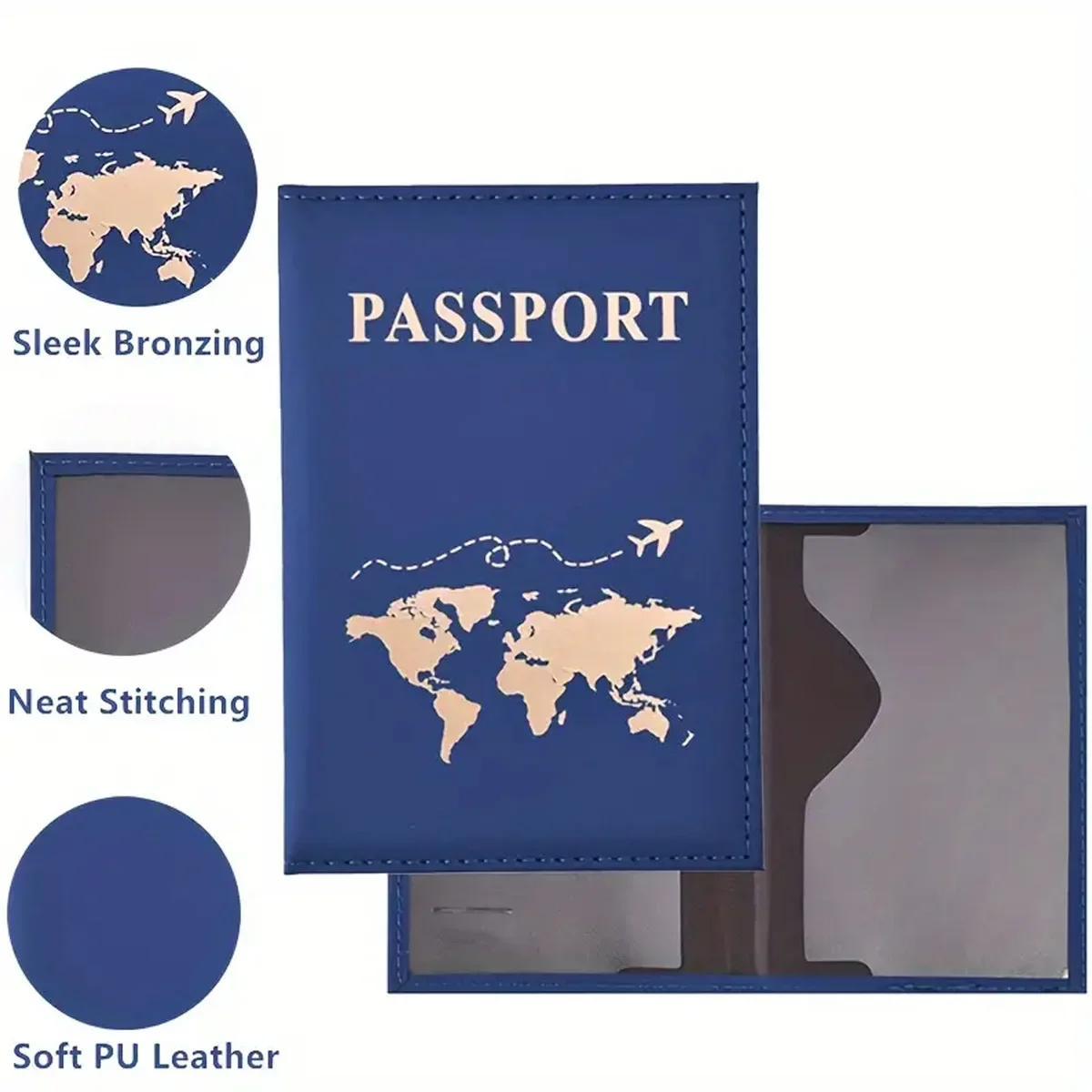 Fashion Passport Protective Co - Leather Passport Cover recension och pris