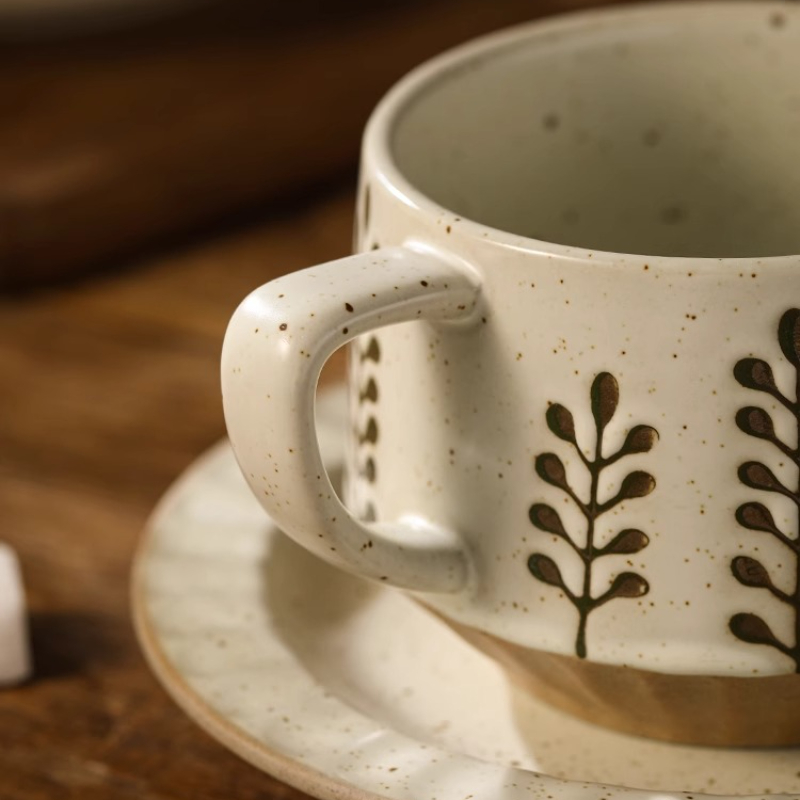 Retro Ceramic Cup Coarse Potte - Handmade Ceramic Mug recension och pris