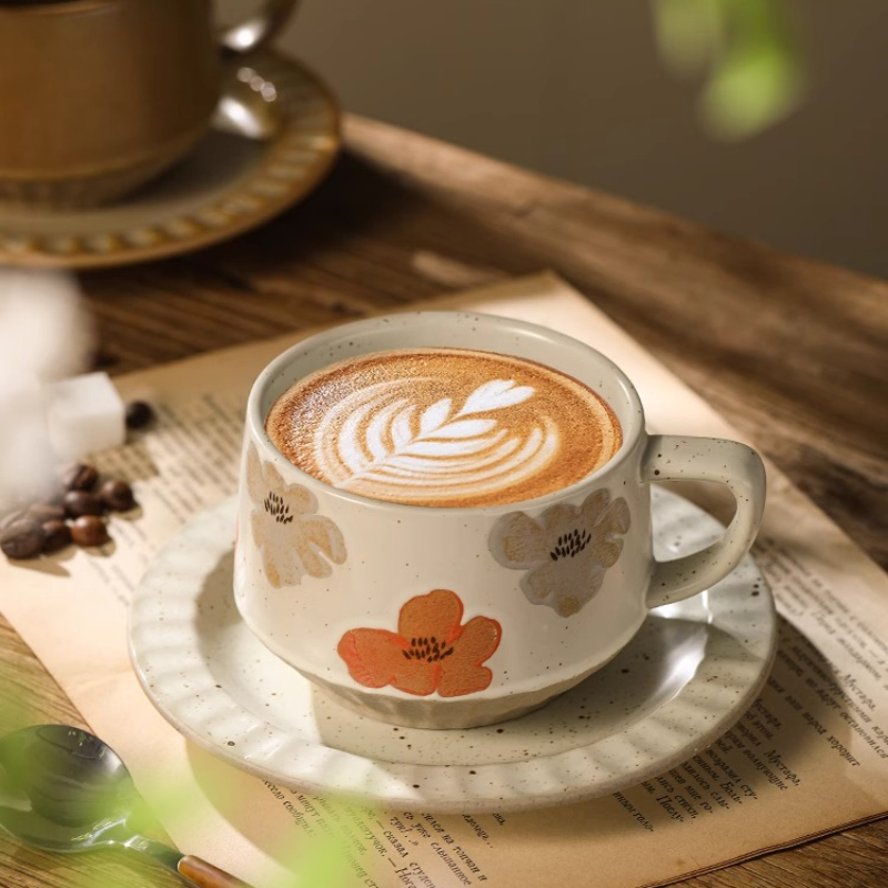 Retro Ceramic Cup Coarse Potte - Handmade Ceramic Mug recension och pris