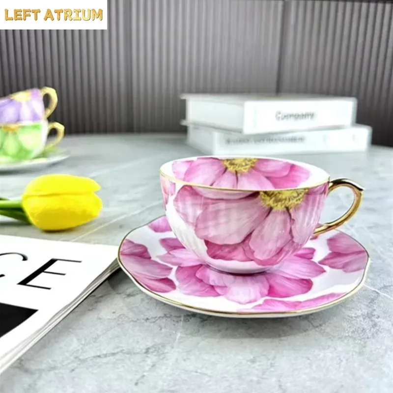 Vintage Floral Ceramic Coffee  - Handmade Ceramic Mug recension och pris