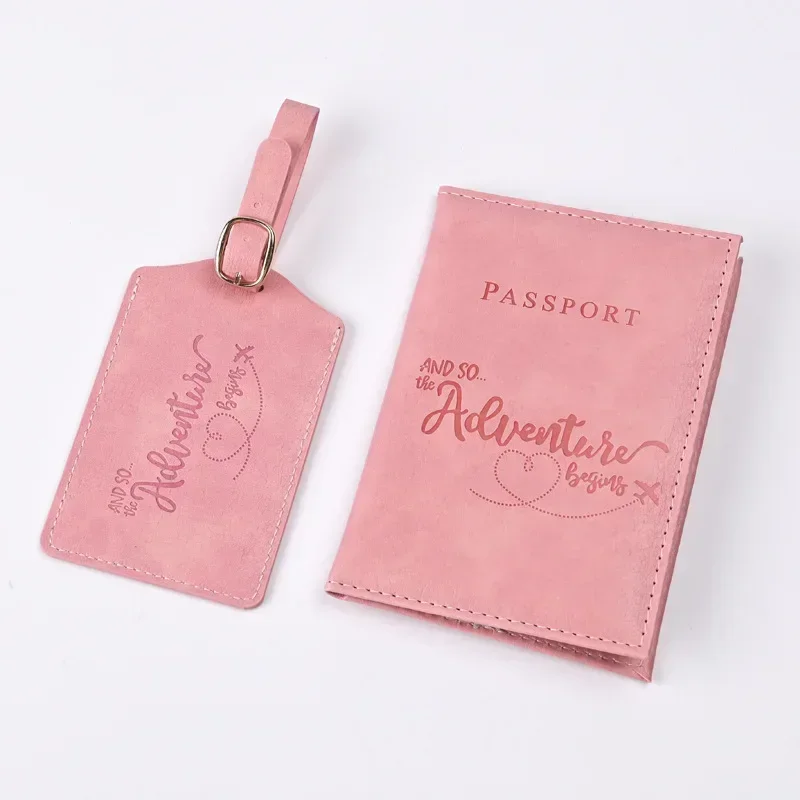 New Purple PU Leather Passport - Leather Passport Cover recension och pris