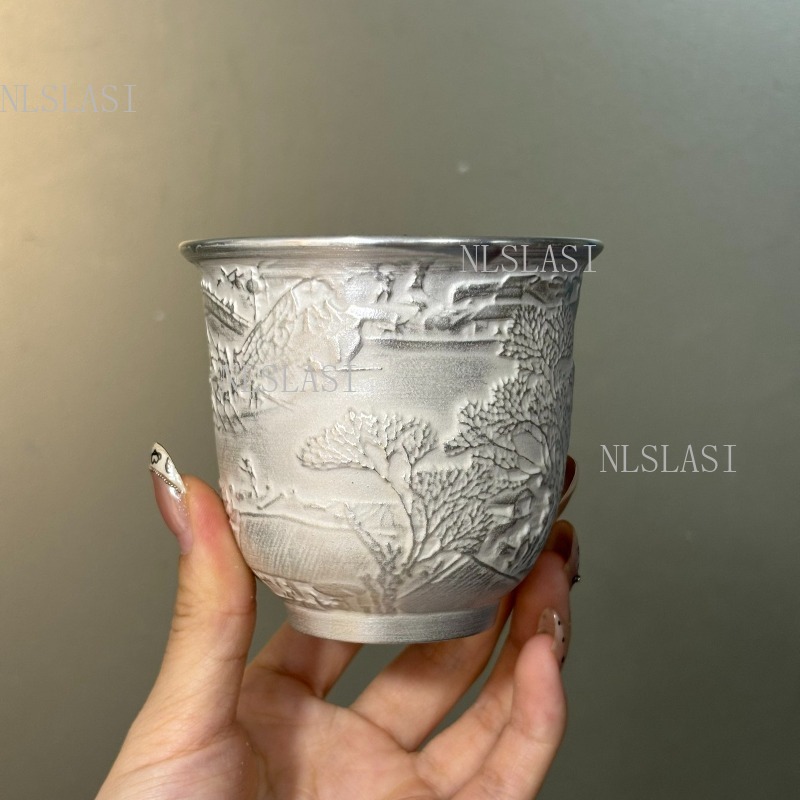 Silver Inner Pot Kung Fu Ceram - Handmade Ceramic Mug recension och pris