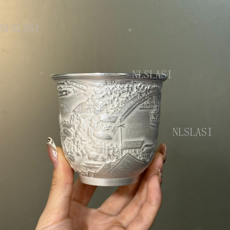 Silver Inner Pot Kung Fu Ceram - Handmade Ceramic Mug recension och pris