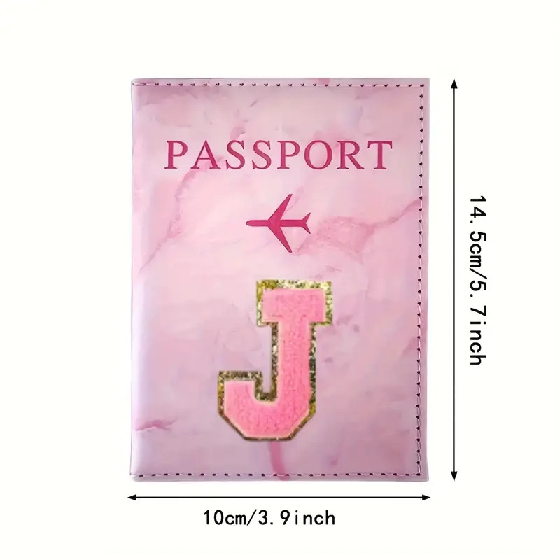 Pink PU Leather Passport Holde - Leather Passport Cover recension och pris