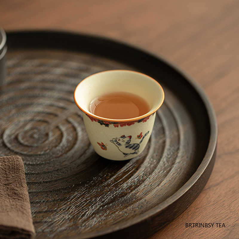 1 Pc Chinese Vintage Ceramic T - Handmade Ceramic Mug recension och pris