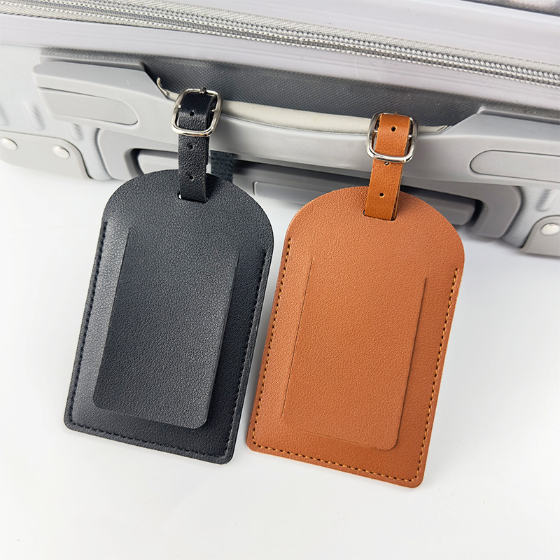 PU Luggage Tag Light Soft Trav - Leather Passport Cover recension och pris